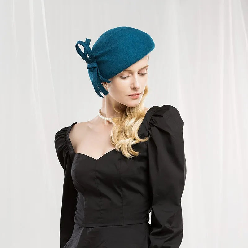 EE 3105  autumn/winter style restoring ancient ways British ms beret joker winter leisure shopping wool woolen cloth cap