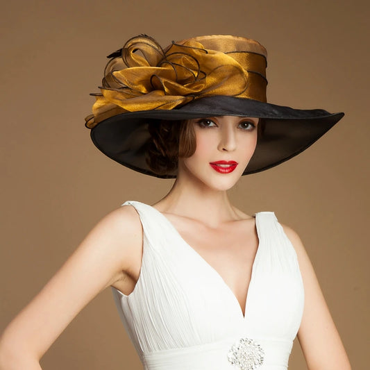 EE 4002 Carnival  Organza  Fascinator Hat