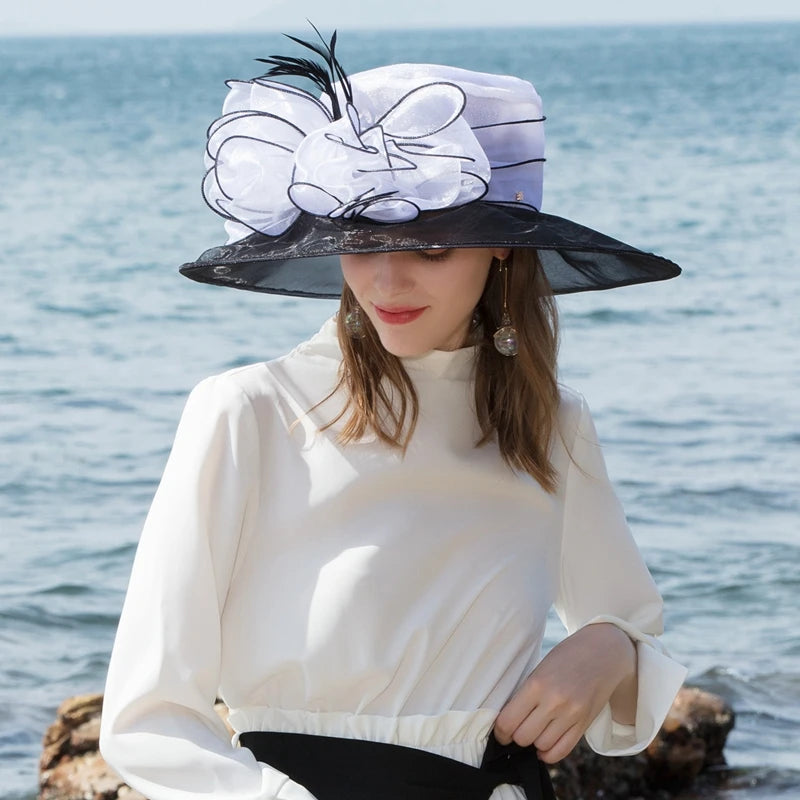 EE 4002 Carnival  Organza  Fascinator Hat