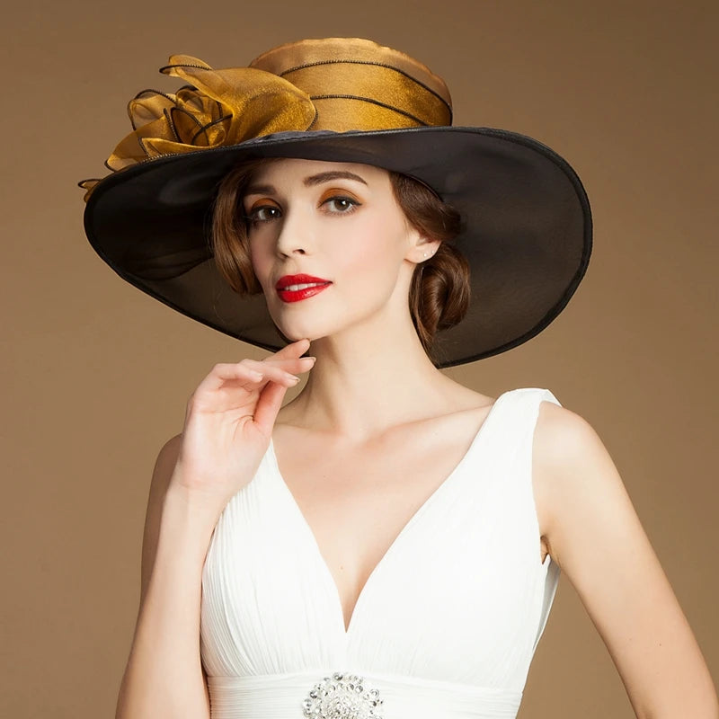 EE 4002 Carnival  Organza  Fascinator Hat