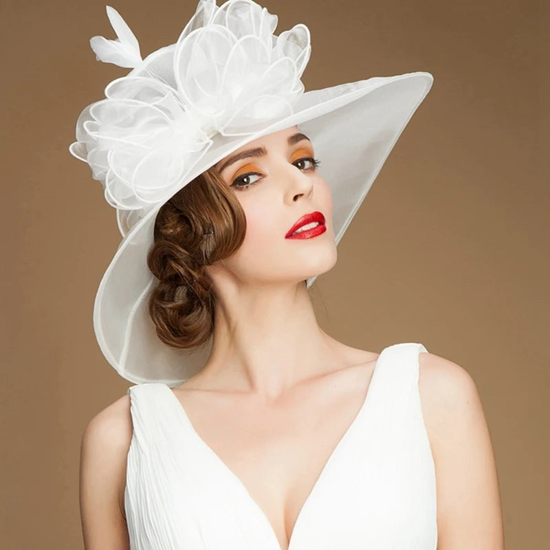 EE 4002 Carnival  Organza  Fascinator Hat