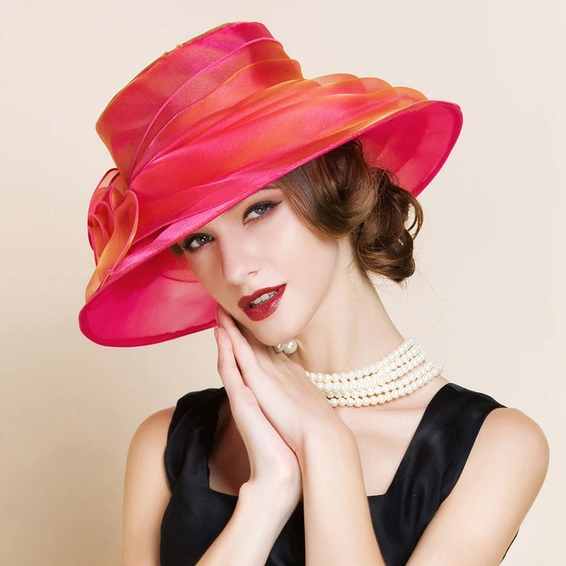 EE 4013 Hats with Floral Casual