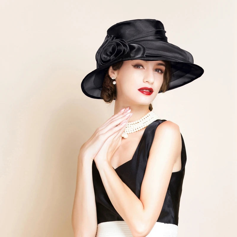 EE 4013 Hats with Floral Casual