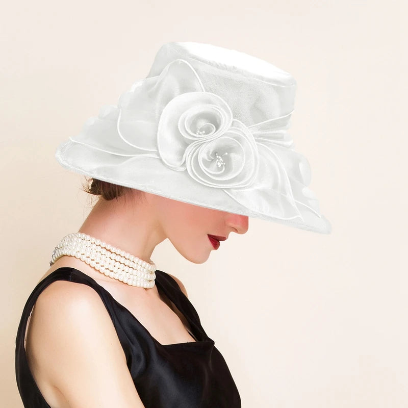 EE 4013 Hats with Floral Casual