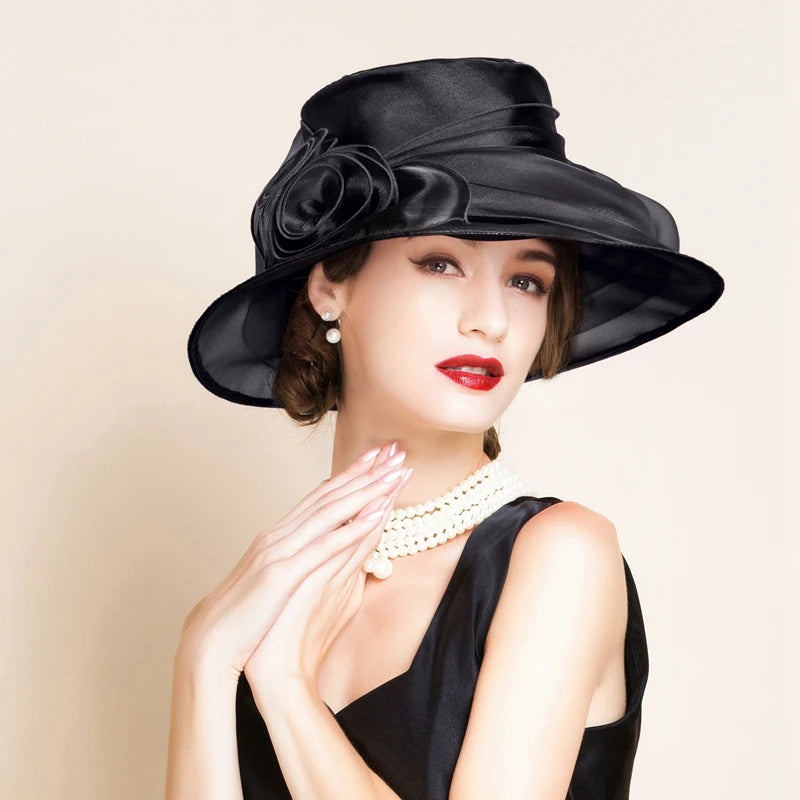 EE 4013 Hats with Floral Casual