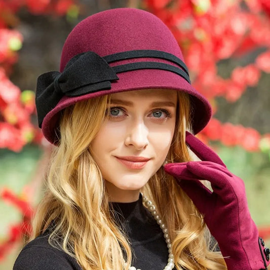 EE 5075  winter new tide han edition autumn/winter pure wool hat leisure joker hat woman