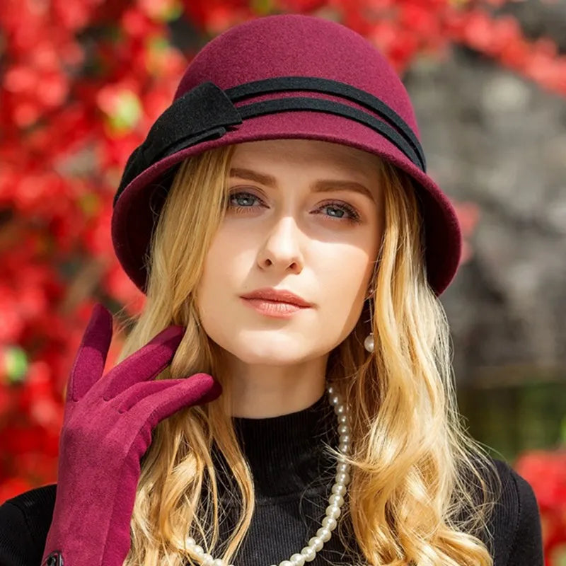 EE 5075  winter new tide han edition autumn/winter pure wool hat leisure joker hat woman