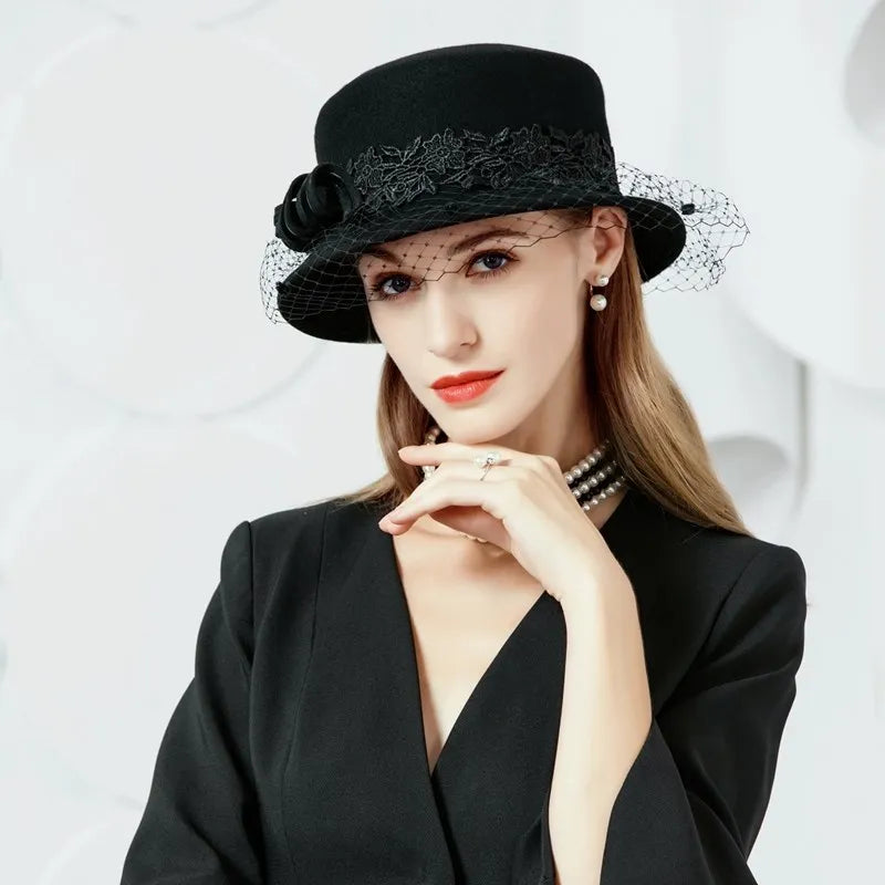 EE 5112Autumn and Winter New Korean Edition Sweet and Cute Woolen Hat Autumn Trendy British Leisure Versatile Hat Children