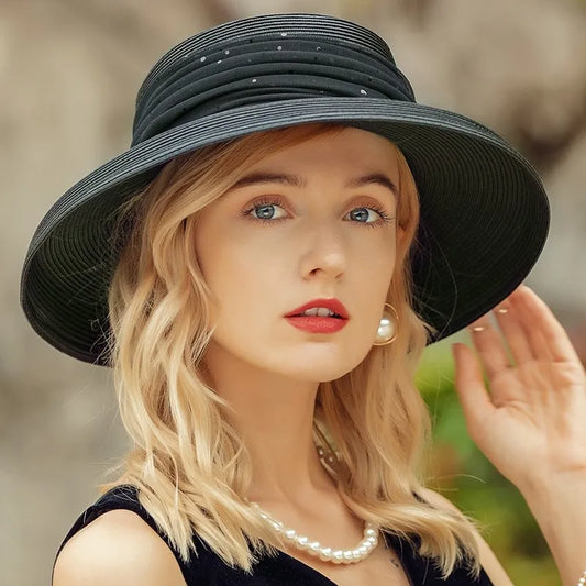 EE 7030 Summer New British Retro Versatile Sun Protection, UV Protection, Sun Visor Hat, Children's Summer