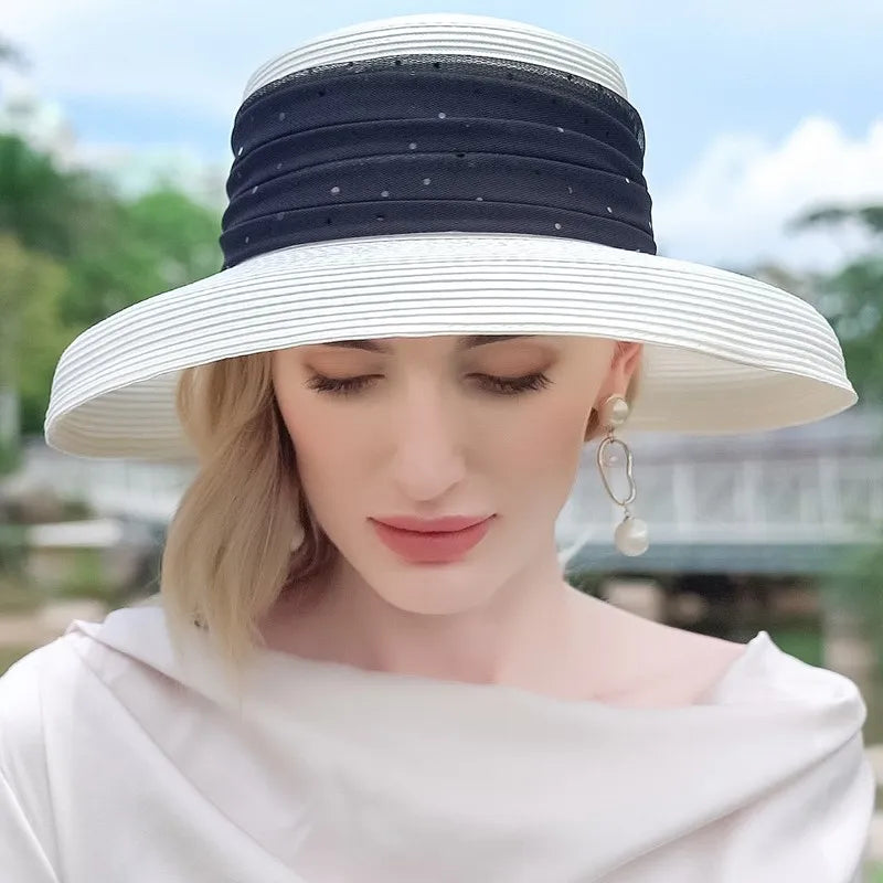 EE 7030 Summer New British Retro Versatile Sun Protection, UV Protection, Sun Visor Hat, Children's Summer