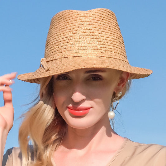 EE 7051 Summer/Casual/Daily Wear/Classical Feminine Style/Sun Protection/Sunshade Beach Hat/Sunbonnet/Straw Hat