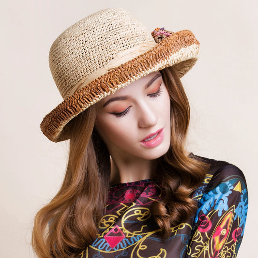 EE 7107 Summer/Romantic/delicate/Stylish/Casual Hat/Fascinator/Sun Protection/Sunbonnet/Straw Hat