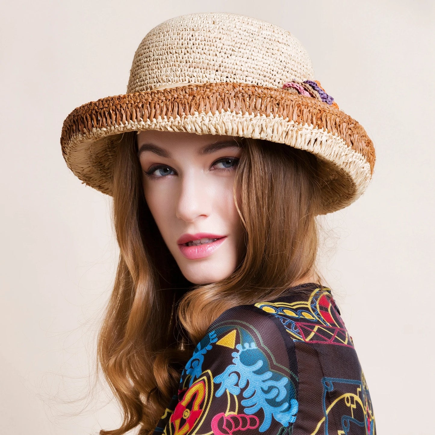 EE 7107 Summer/Romantic/delicate/Stylish/Casual Hat/Fascinator/Sun Protection/Sunbonnet/Straw Hat