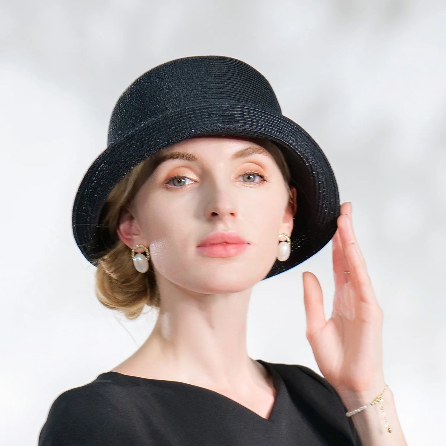 EE 7153 Summer/Packable/Original Design/Stylish/minimalist/Fascinator Hat/Fascinator/Sun Protection/Sunbonnet/Polyester Hats