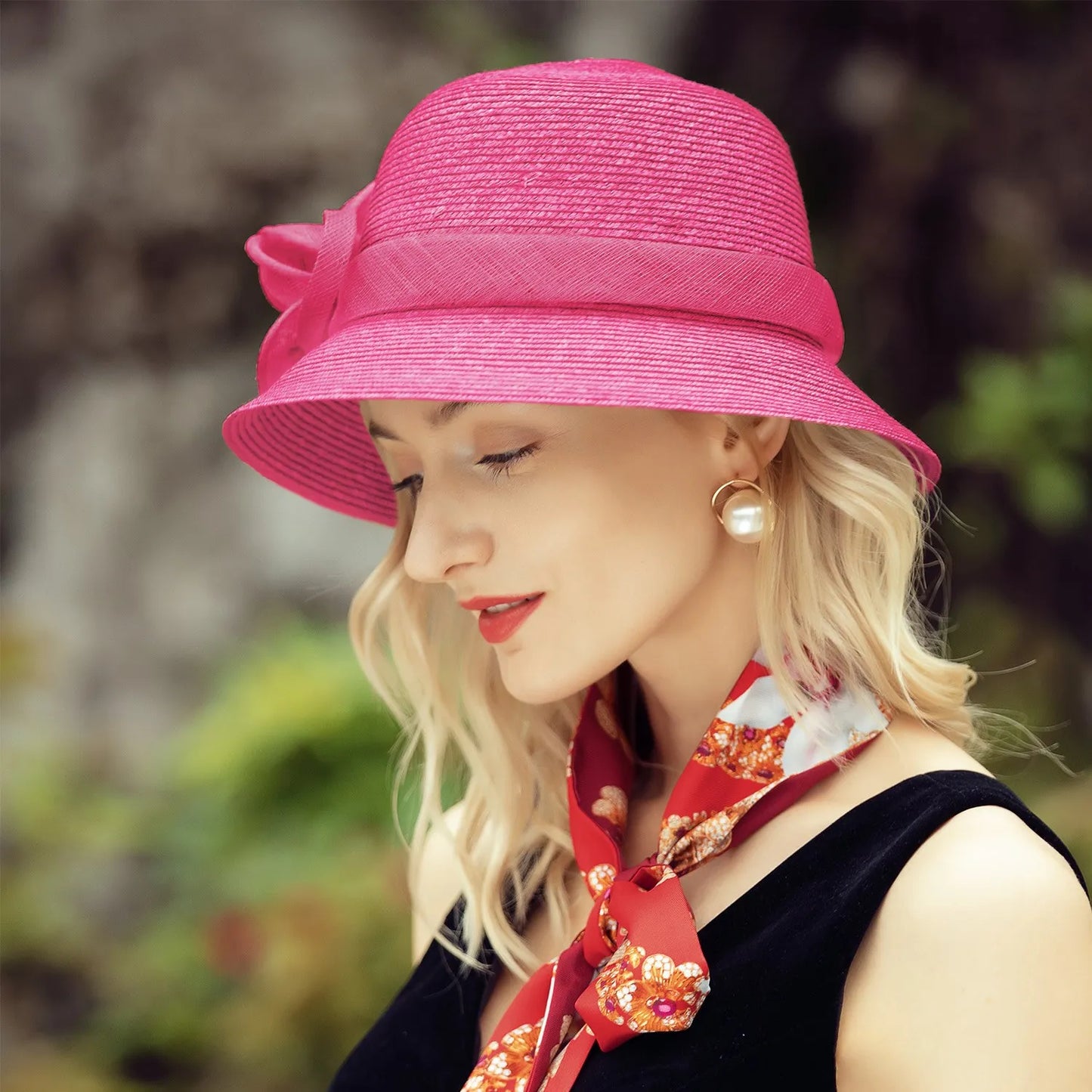 EE 7162 Summer New British Style Celebrity Wind Sunshade Sun Hat Hat Children's Summer