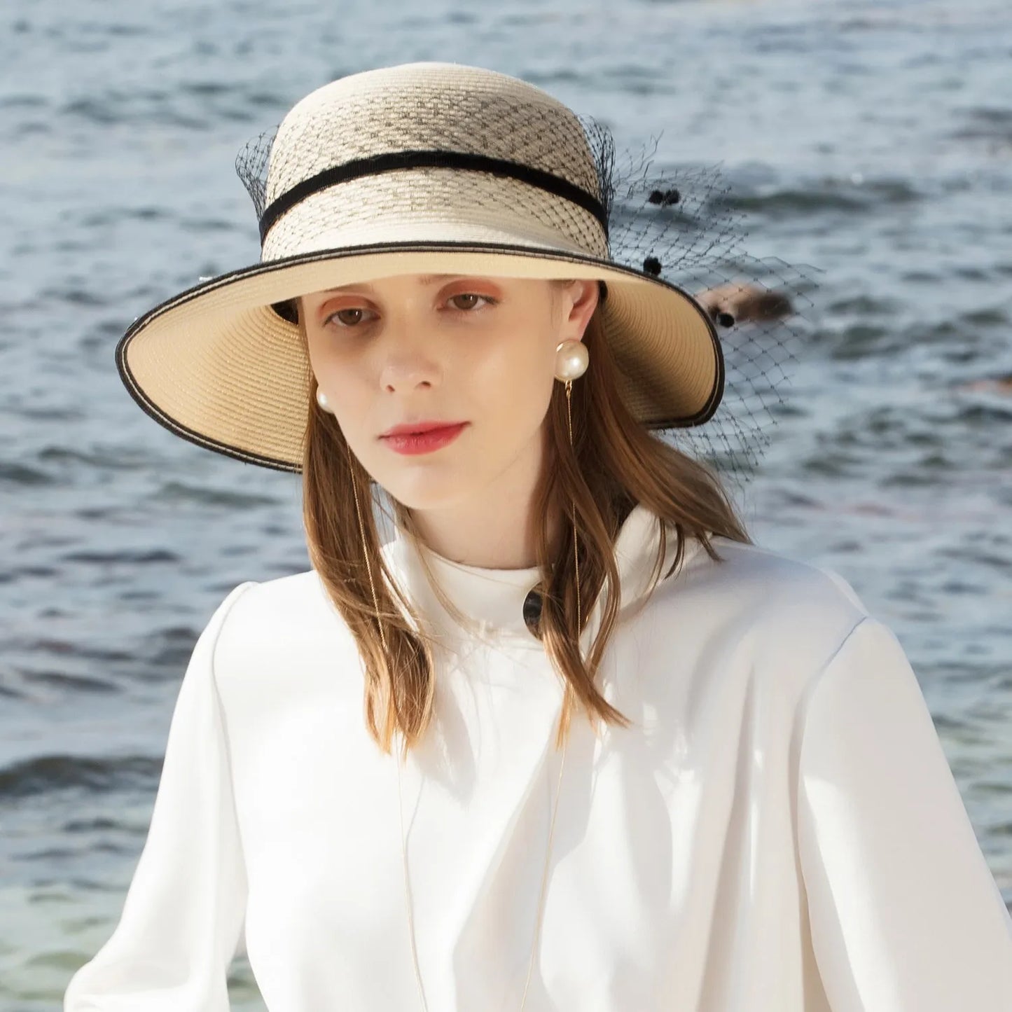 EE 7165 Foldable Versatile Mesh Dome Beach Hat Children's Summer Sunshade Hat