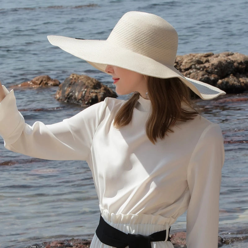 EE 7168 Sunshade Beach Hat  Straw Hat