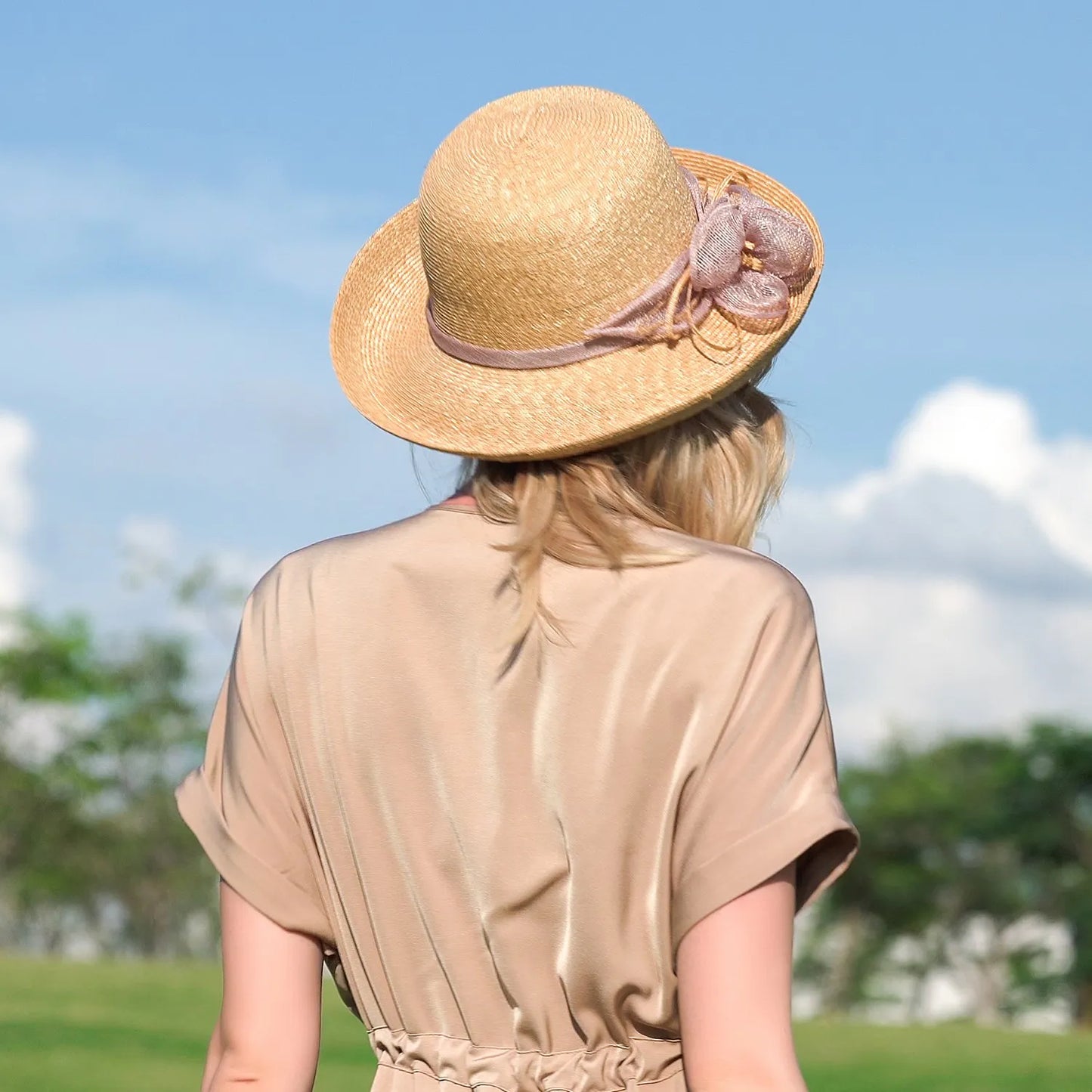 EE 7190 Summer New Fashion Versatile Sweet Sunscreen Sunshade Small Curled Straw Hat Hat Women's Summer