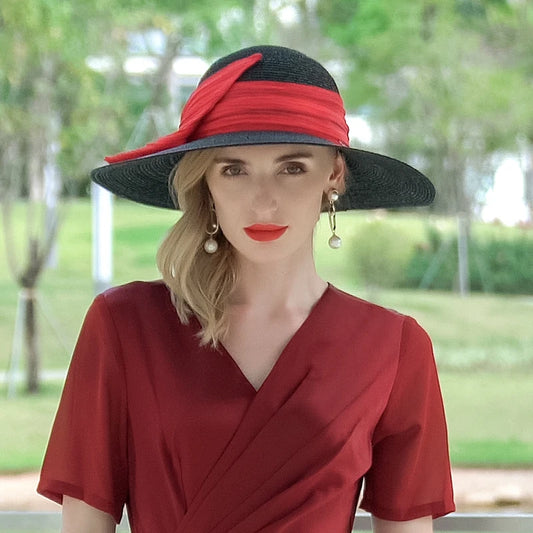 Womens Sun Straw Hat Wide Brim UPF 50 Summer Hat Foldable Roll up Floppy Beach Hats for Women