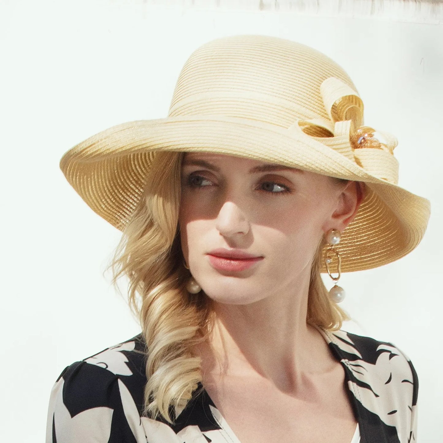 EE 7220 Summer New Foldable Korean Edition Versatile Beach Straw Hat Sunshade Hat Women's Summer