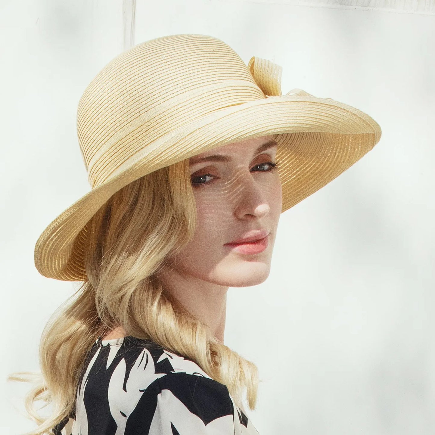 EE 7220 Summer New Foldable Korean Edition Versatile Beach Straw Hat Sunshade Hat Women's Summer