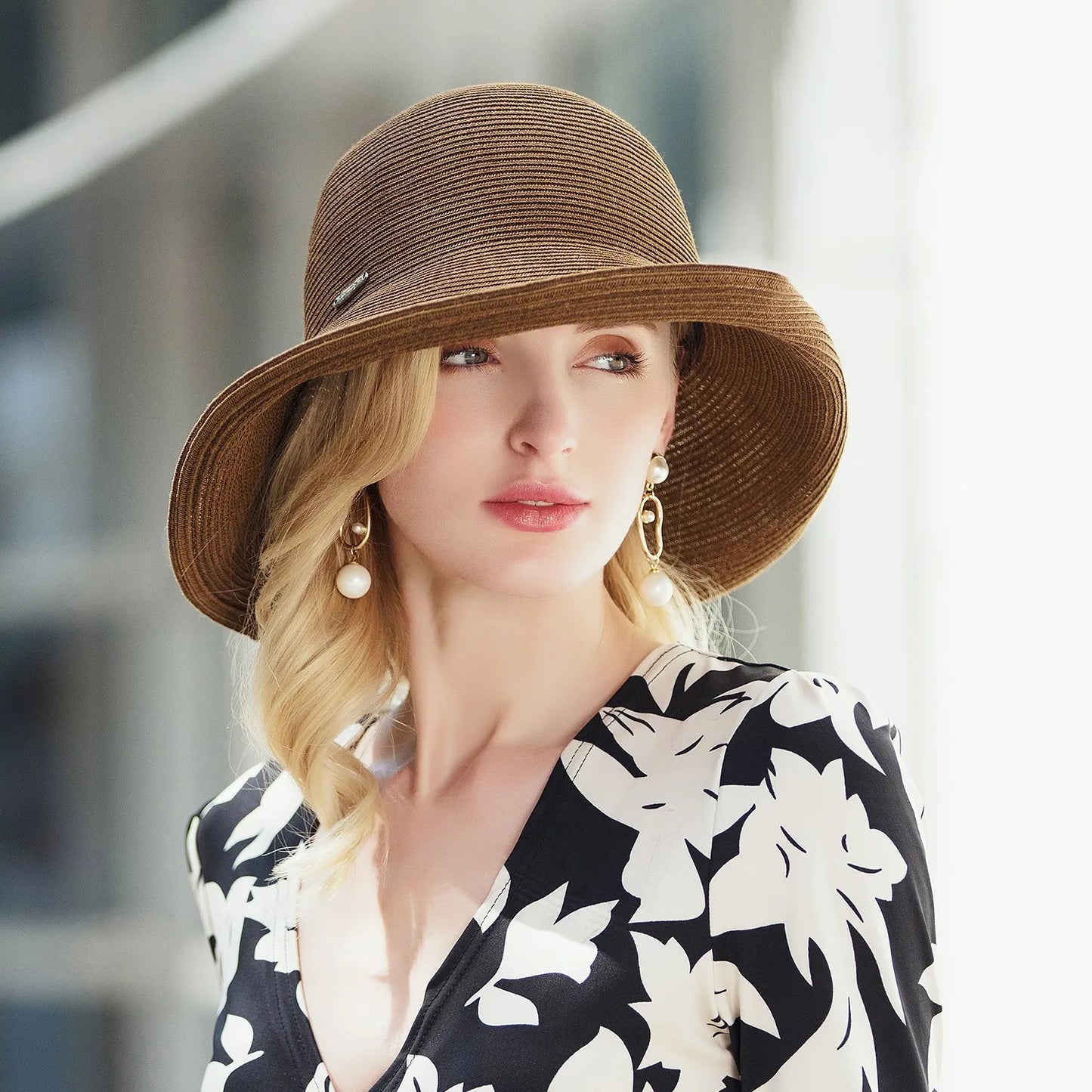 EE 7229 Summer New Fashion Leisure Beach Versatile Outdoor Breathable Sunshade Hat Women's Summer