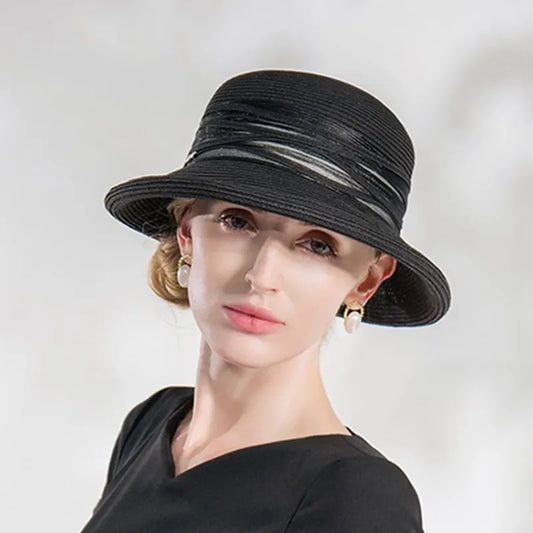 EE 7231 Summer New Versatile Elegant Style Sunshade Hat Summer Women's Hat