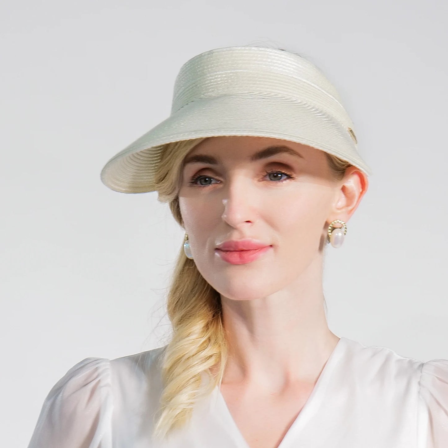 EE 7237 Summer/Stylish/minimalist/Packable/Classical Feminine Style/Sun Protection/Sunshade Beach Hat/Sunbonnet/Straw Hat