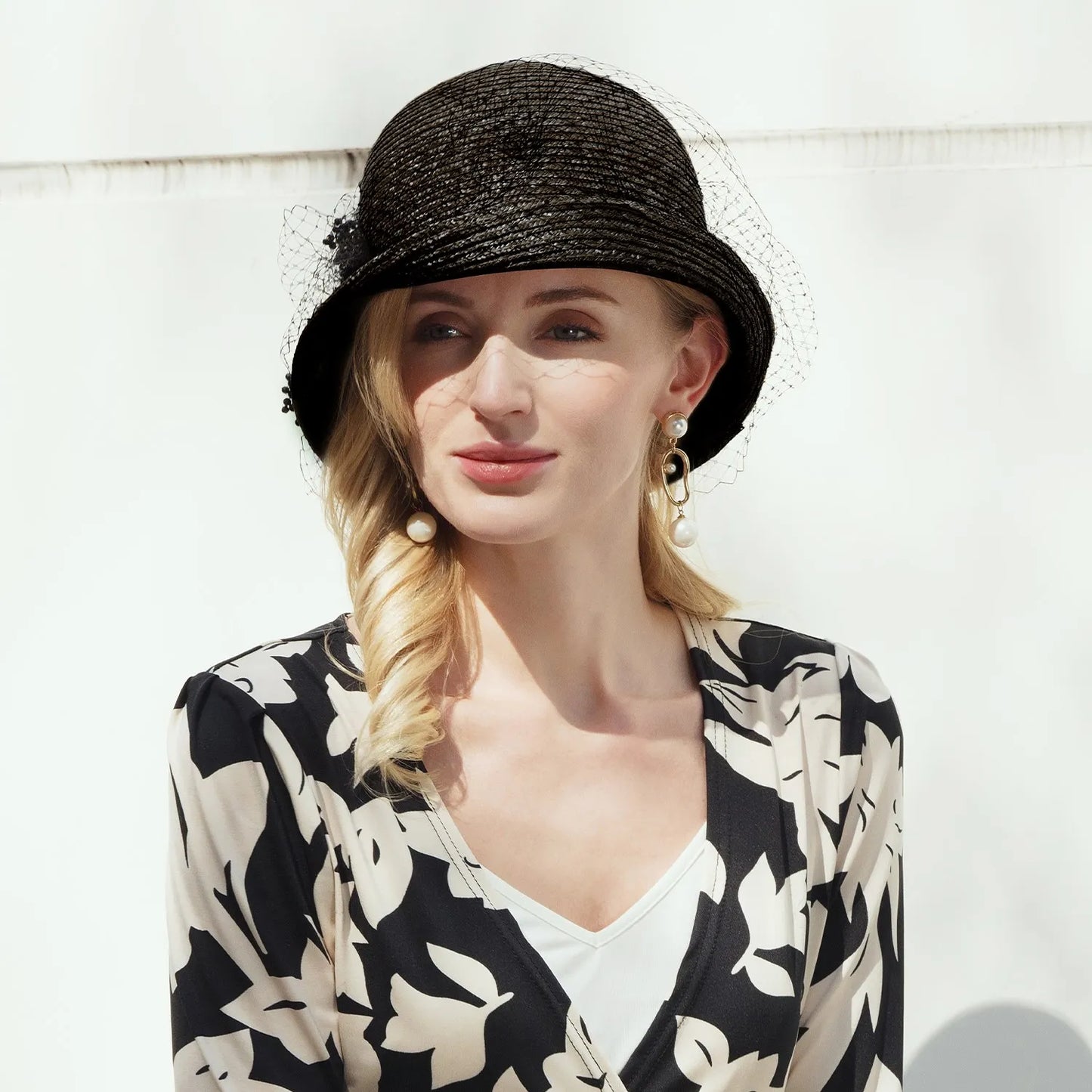 EE 7240 Summer New Versatile and Elegant Style Hat Women's Sunshade Hat Women's Hat