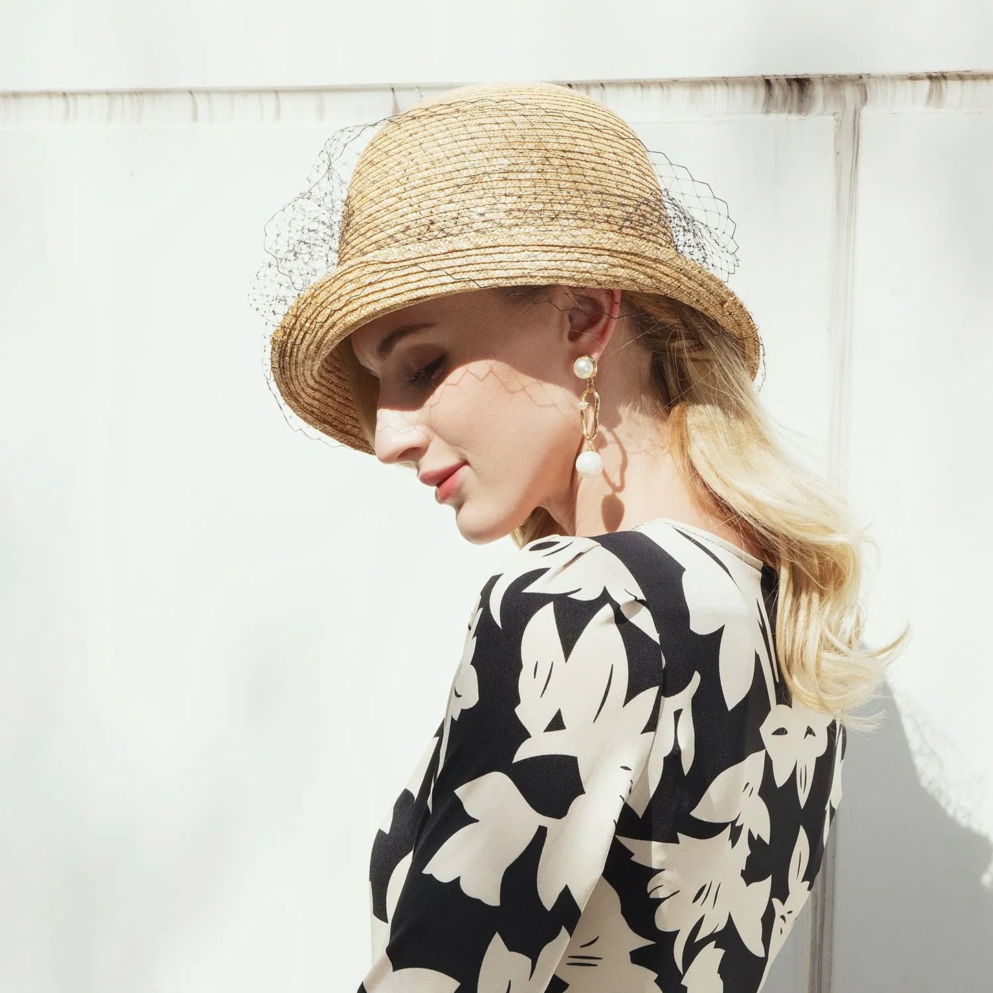 EE 7240 Summer New Versatile and Elegant Style Hat Women's Sunshade Hat Women's Hat