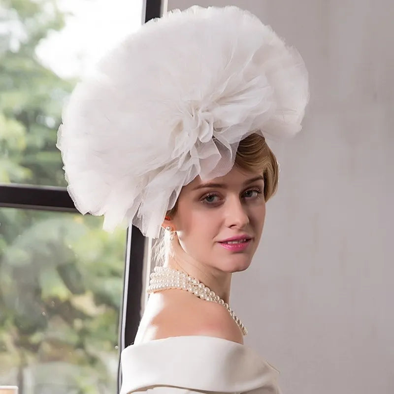 EE in the winter of 3101 100% wool/pink/hat/elegant tea party/pillbox hats/Kentucky Derby hats
