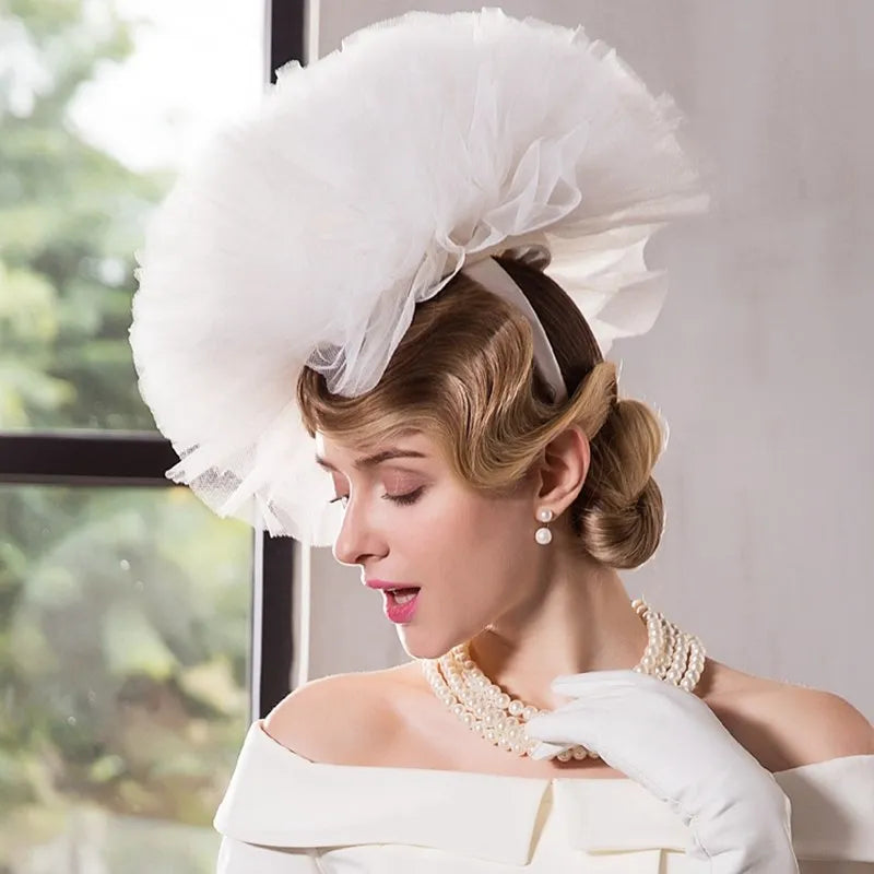 EE in the winter of 3101 100% wool/pink/hat/elegant tea party/pillbox hats/Kentucky Derby hats