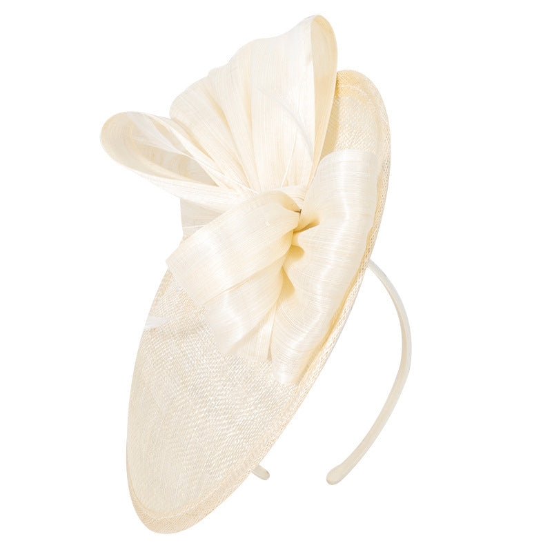 Women's Sinamay Fascinators Kentucky Derby Saucer Hats With Headband
