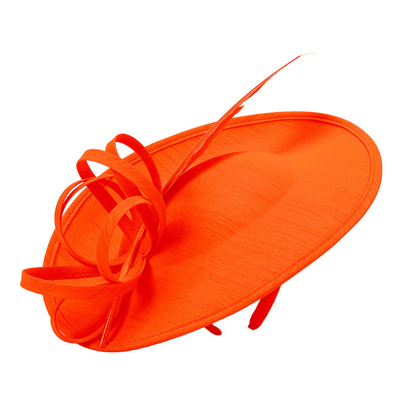 Women's Fascinator Hat 1920s Vintage Style Kentucky Derby Saucer Hats Cocktail Tea Party Headwear for Women Girls with Headband