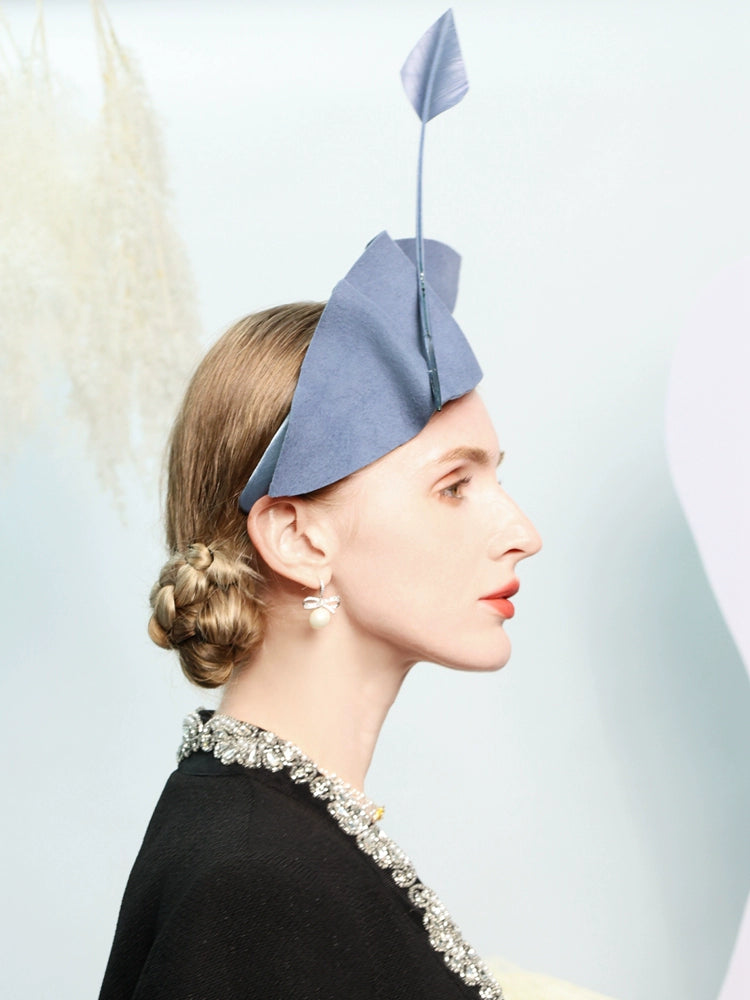 FADVES Fascinators Hat for Women Tea Party Headband Mini Top Hats 3067