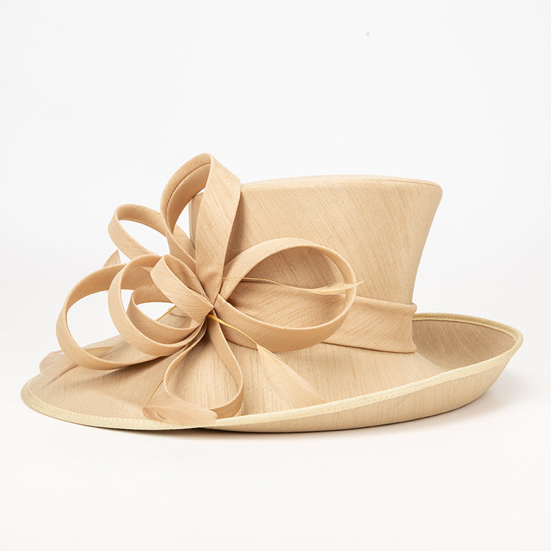 Wide Brim Church Hats Kentucky Derby Hat Wedding for Tea Party Cocktail