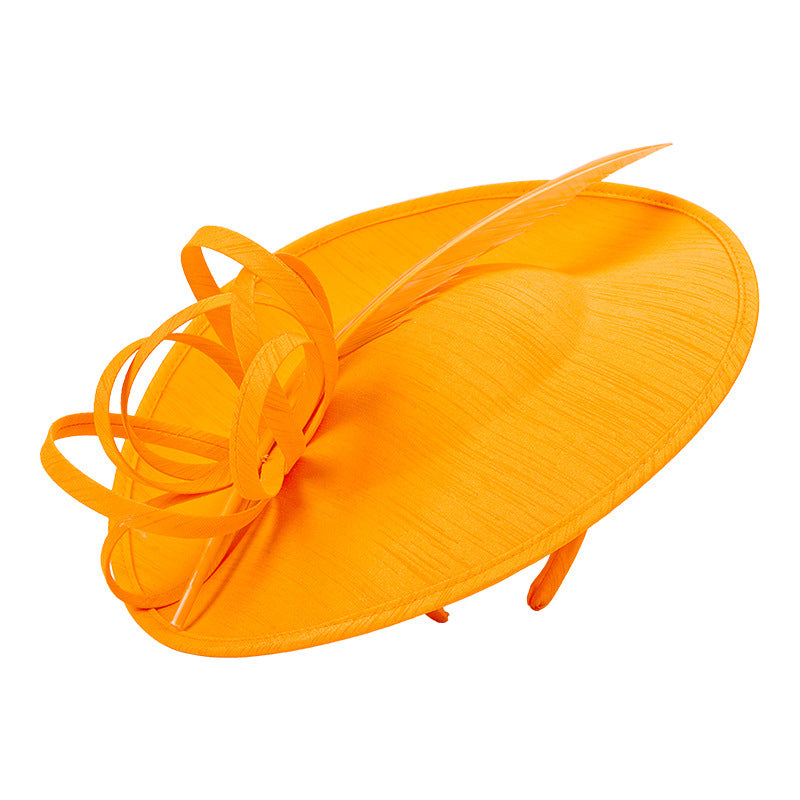 Women's Fascinator Hat 1920s Vintage Style Kentucky Derby Saucer Hats Cocktail Tea Party Headwear for Women Girls with Headband
