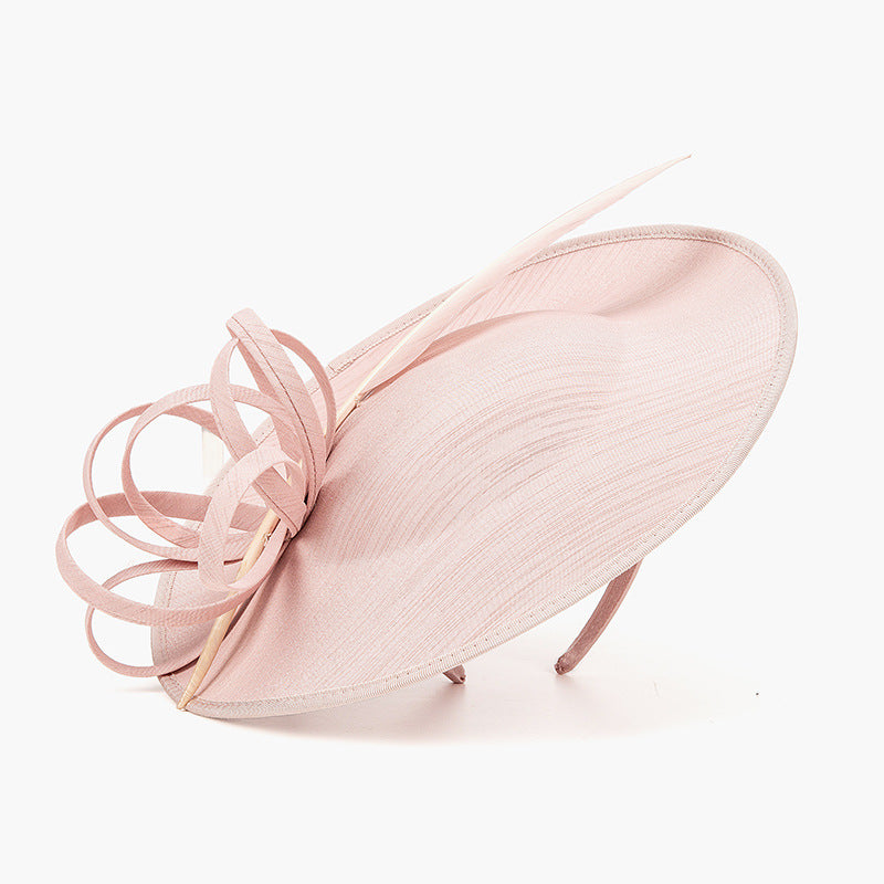 Women's Fascinator Hat 1920s Vintage Style Kentucky Derby Saucer Hats Cocktail Tea Party Headwear for Women Girls with Headband