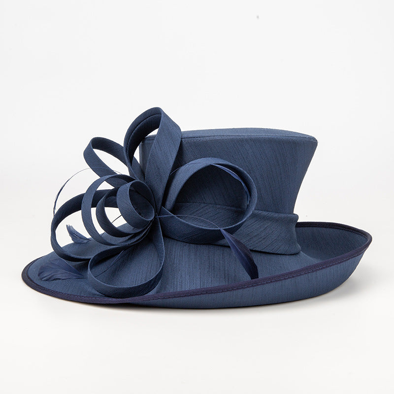 Wide Brim Church Hats Kentucky Derby Hat Wedding for Tea Party Cocktail