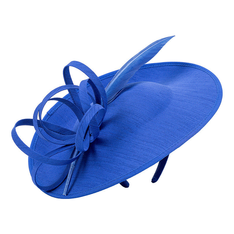 Women's Fascinator Hat 1920s Vintage Style Kentucky Derby Saucer Hats Cocktail Tea Party Headwear for Women Girls with Headband