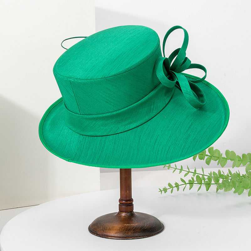 Women Kentucky Derby Dress Church Hat Wedding Tea Party Cloche Bucket Hats