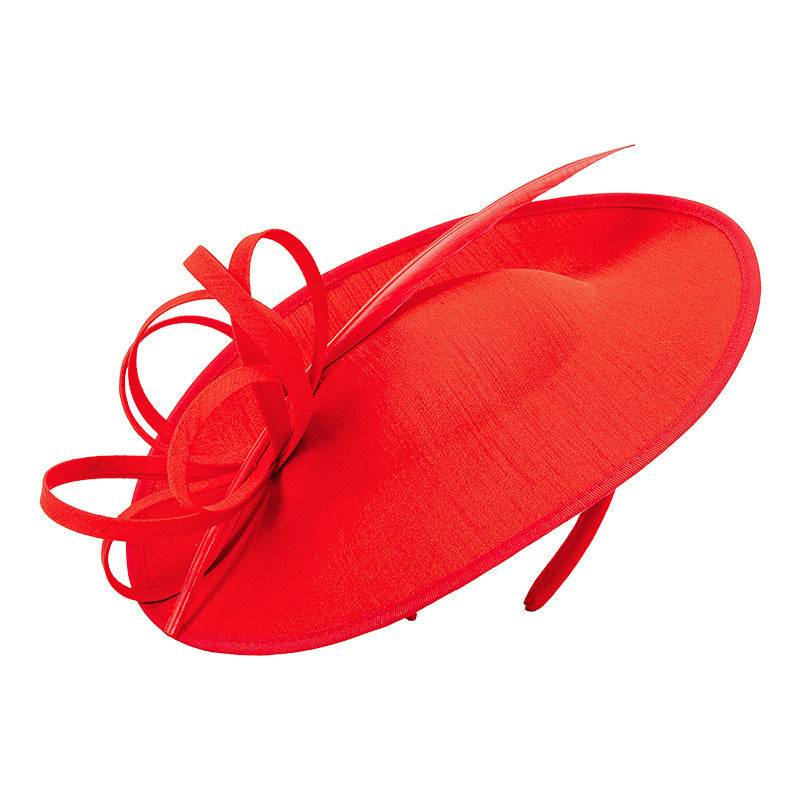 Women's Fascinator Hat 1920s Vintage Style Kentucky Derby Saucer Hats Cocktail Tea Party Headwear for Women Girls with Headband
