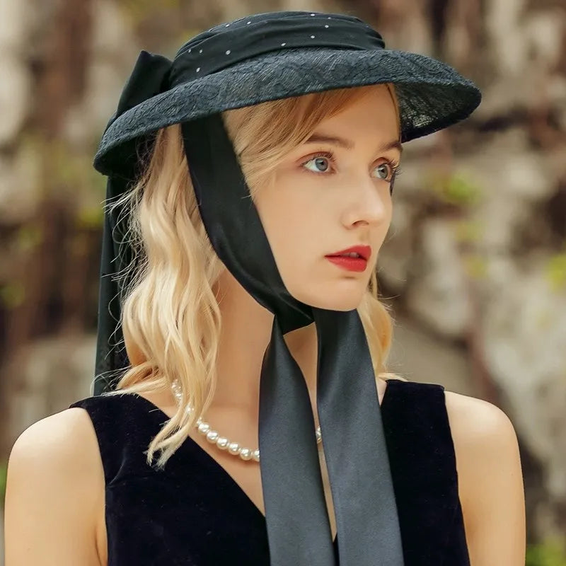 The 2267 new spring and summer EE joker bowler hats han edition of England travel joker hat female and elegant